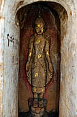 Antique Buddha image, Kakku Buddhist Ruins. Shan State in Myanmar (Burma).